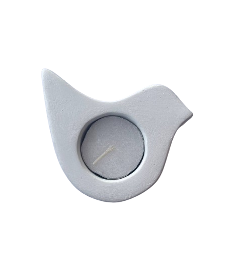 Dove/Heart Candle Holder