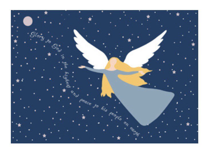 Christmas Angel Card