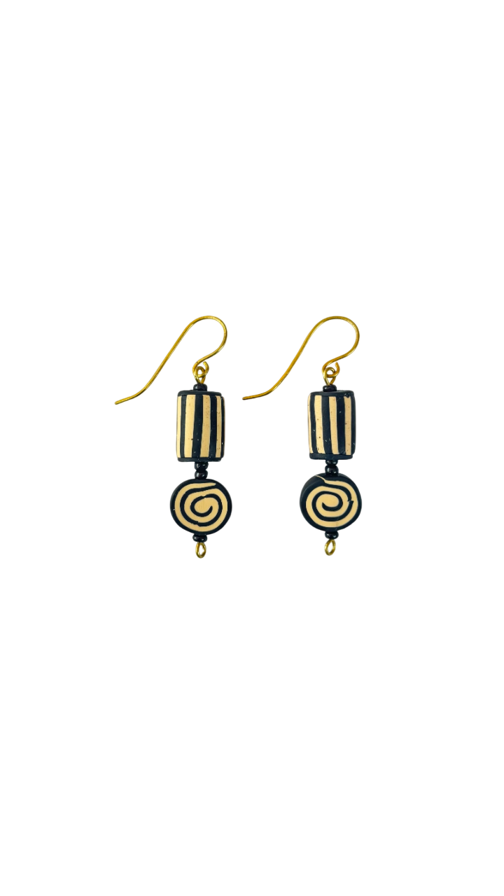 Ecru Earrings