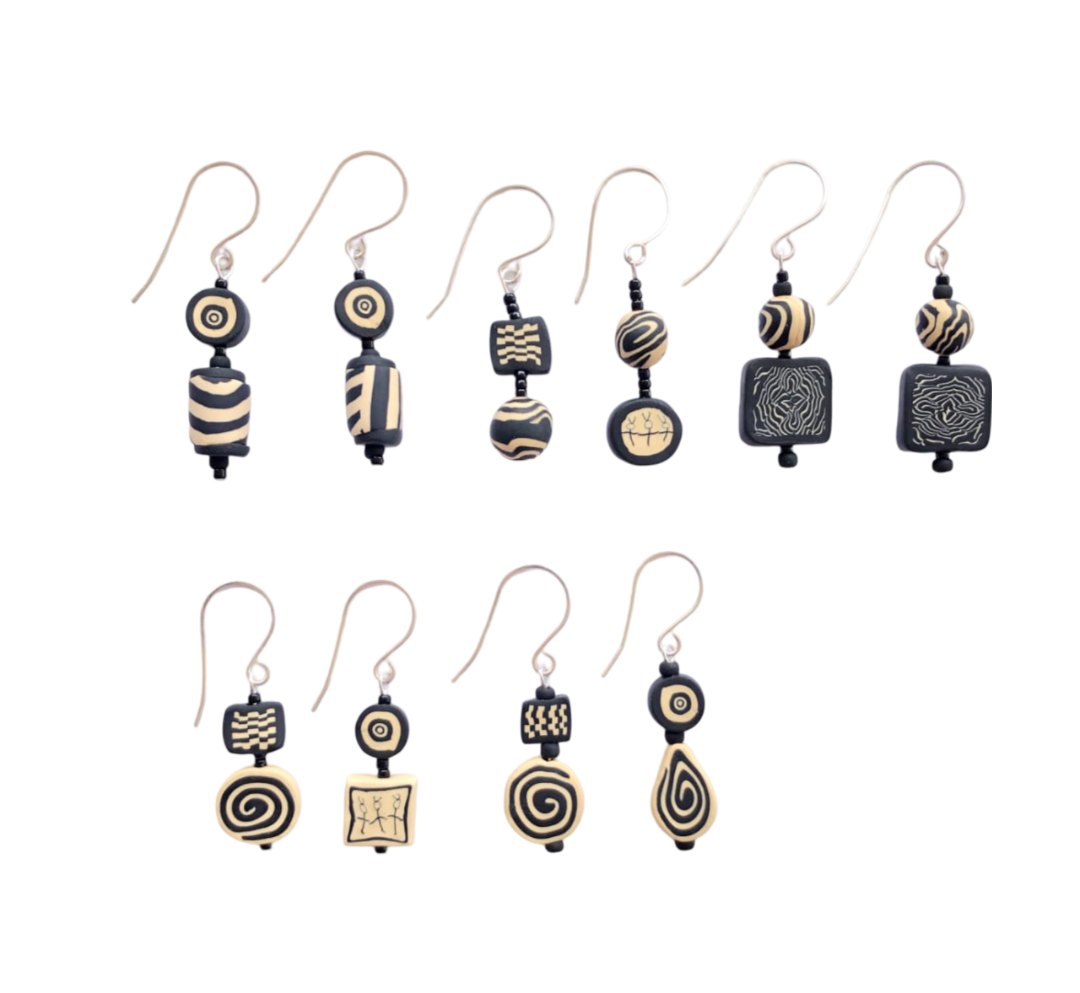 Ecru Earring