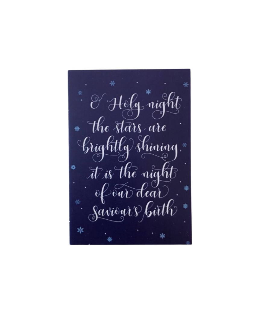 O Holy Night Card