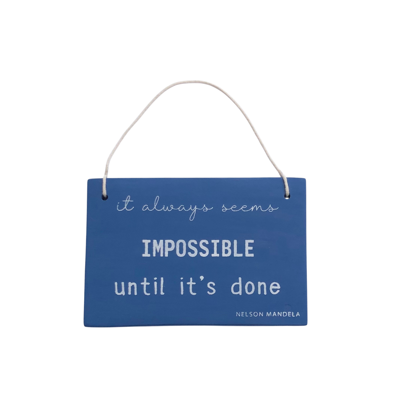 Impossible Plaque