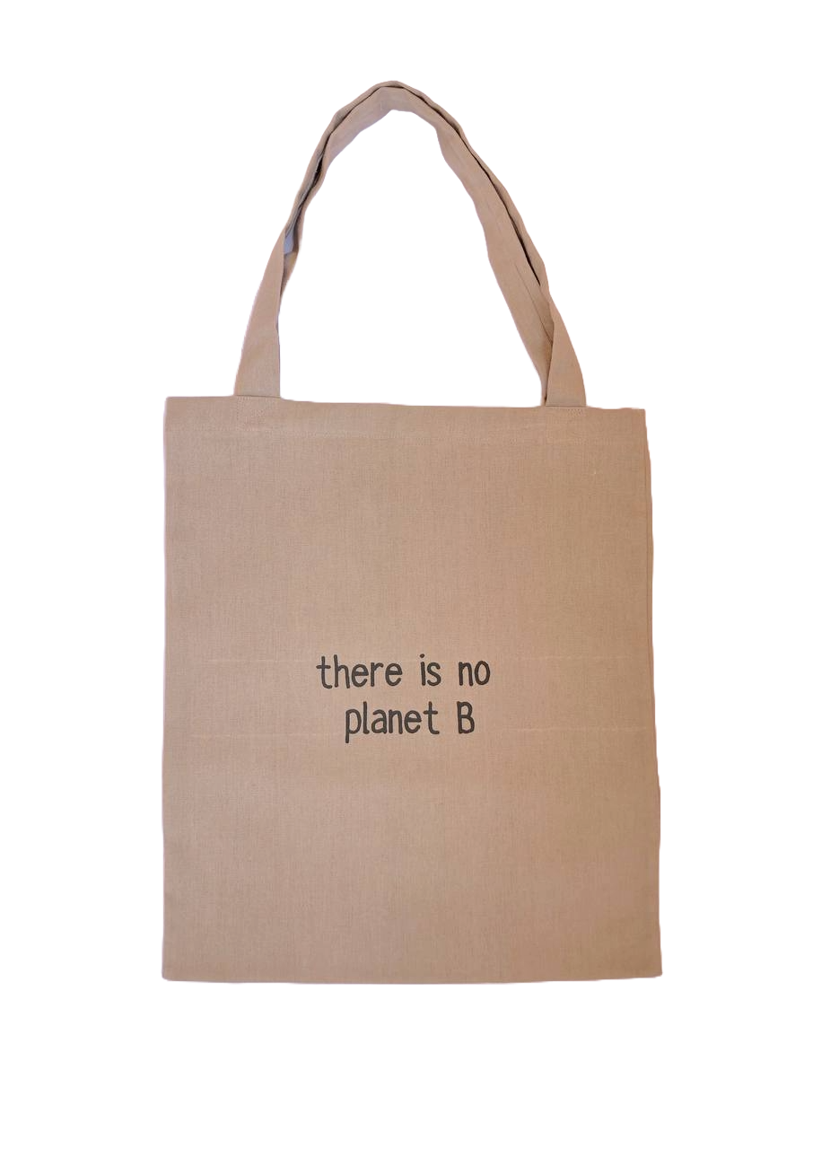 Planet B Flat Tote Bag