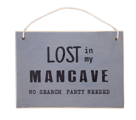 Mancave Plaque