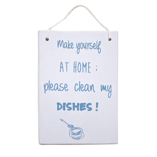 Dishes Plaque