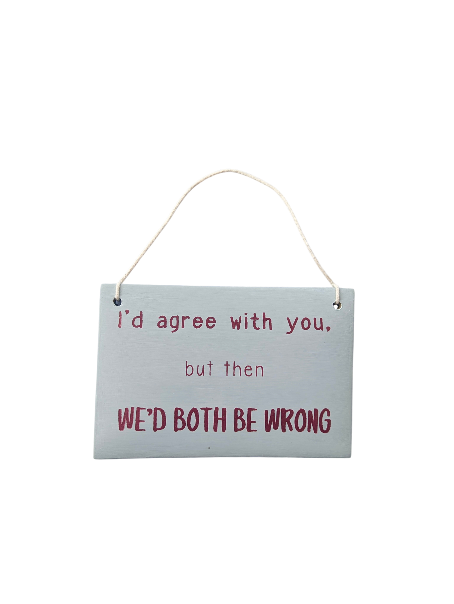 Agree Plaque
