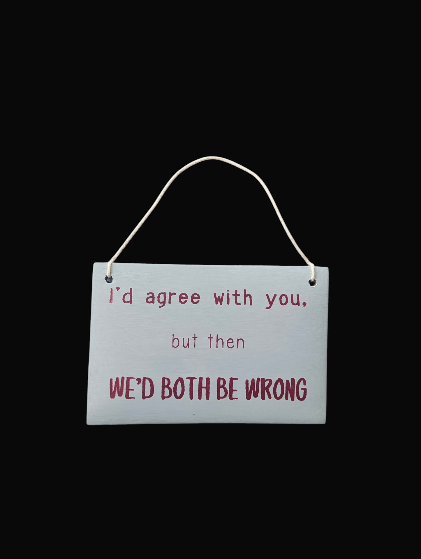 Agree Plaque
