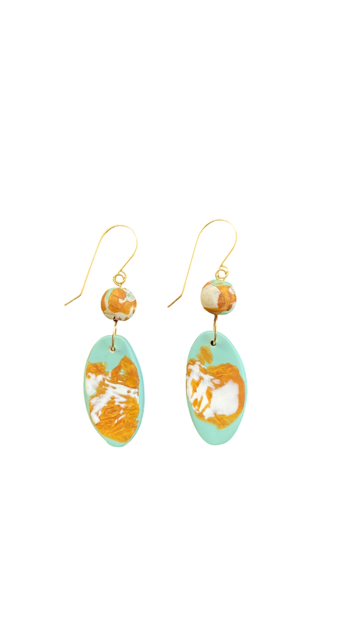 Ancient Aqua Earrings
