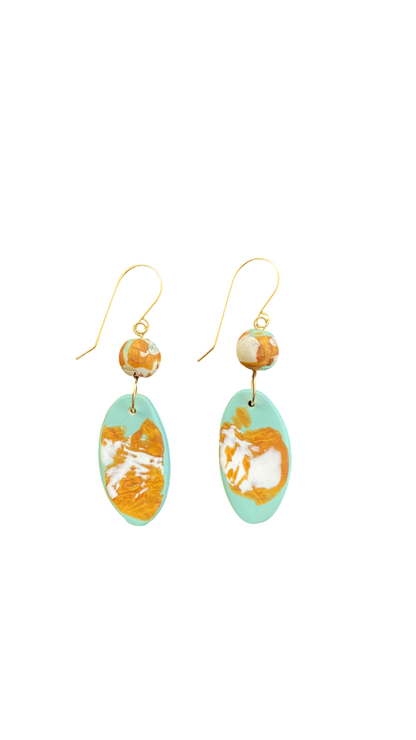 Ancient Aqua Earrings