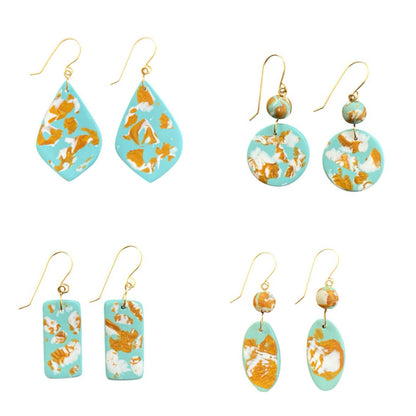 Ancient Aqua Earrings