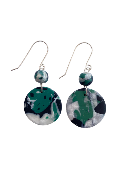 Ancient Green Earrings