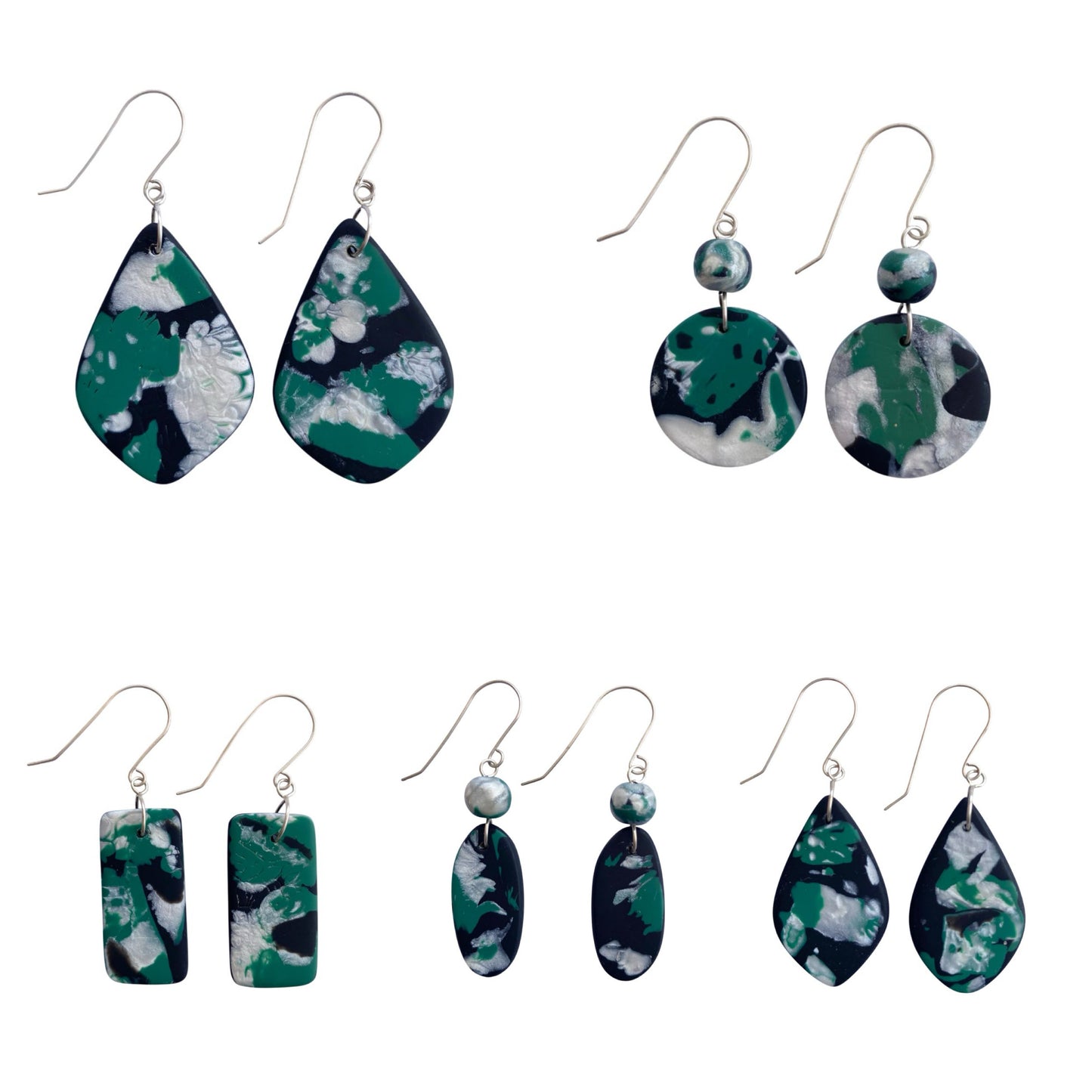 Ancient Green Earrings