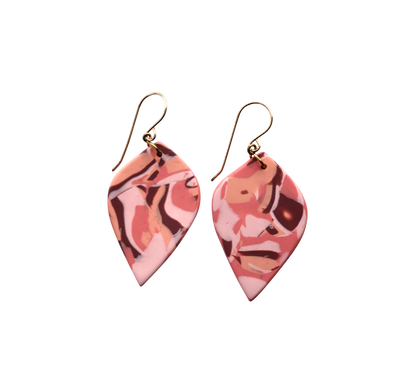 Ancient Pink  Earrings