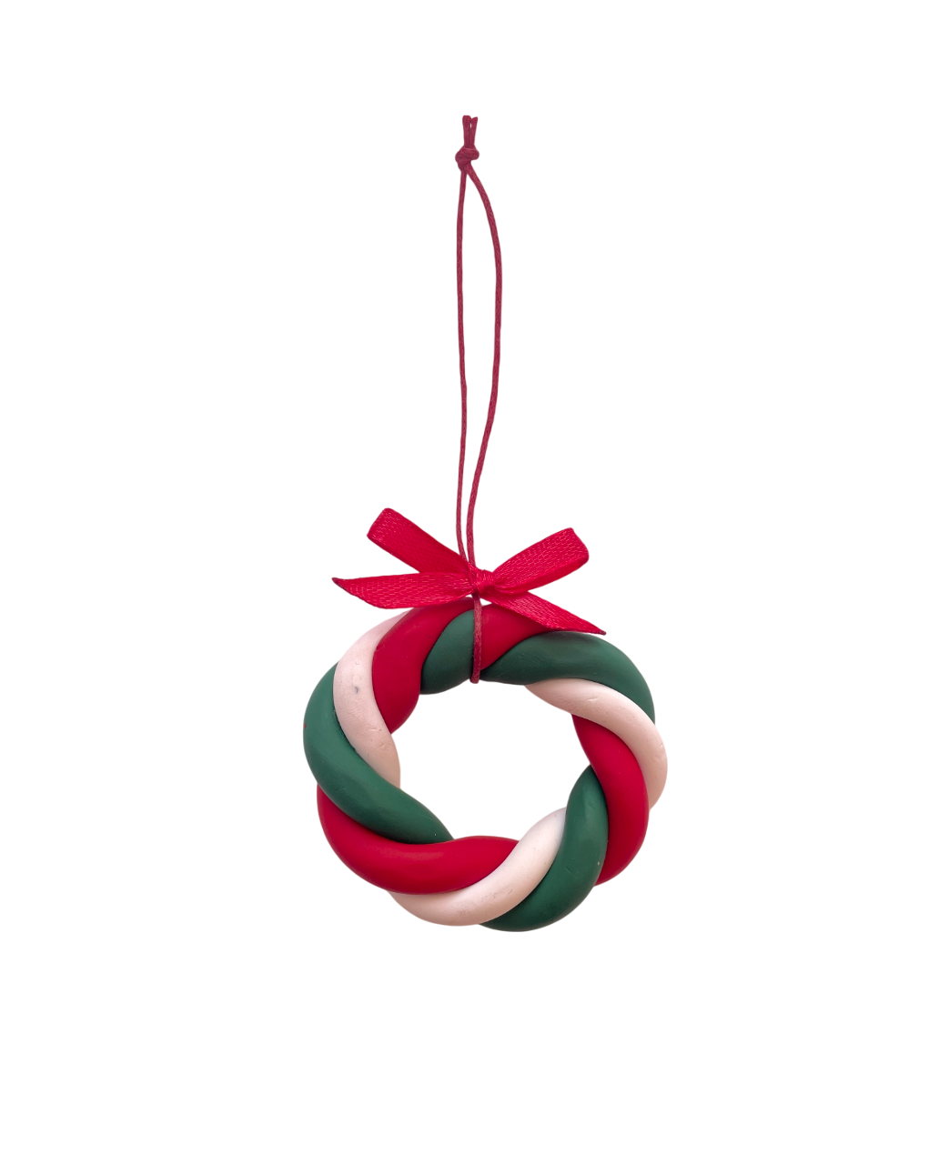 Clay Wreath Ornament