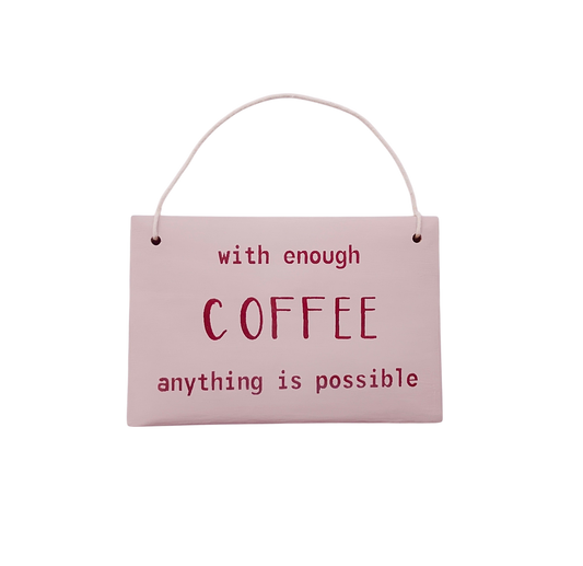 Coffee Plaque
