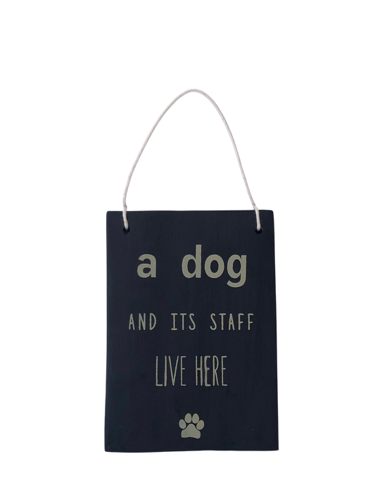 Dog Plaque