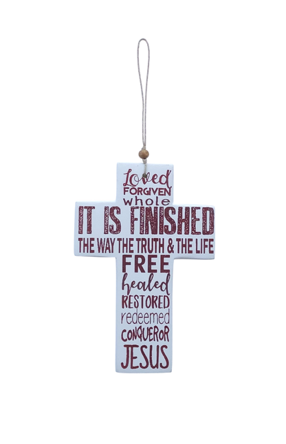 Easter Cross Plaque