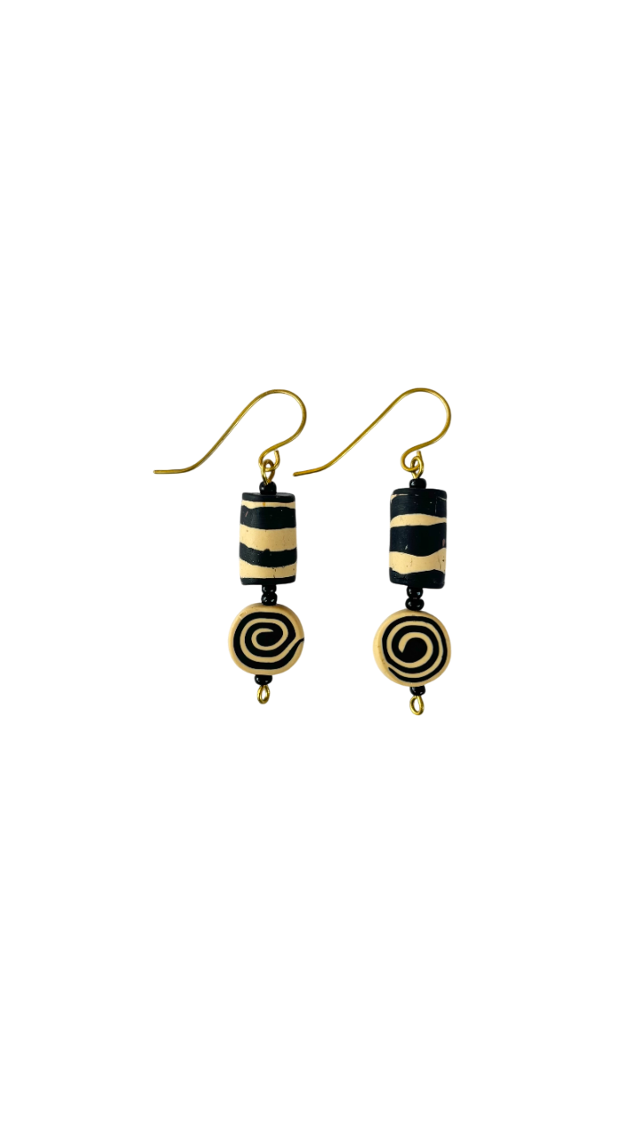 Ecru Earrings