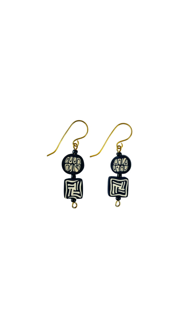 Ecru Earrings