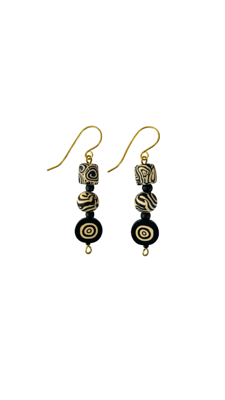Ecru Earrings