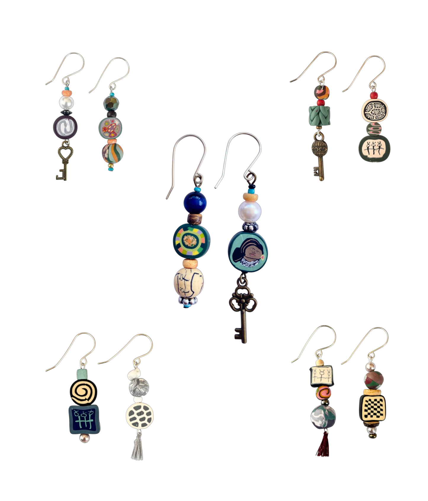 Freedom Earring (Artisan Mismatched Earrings)