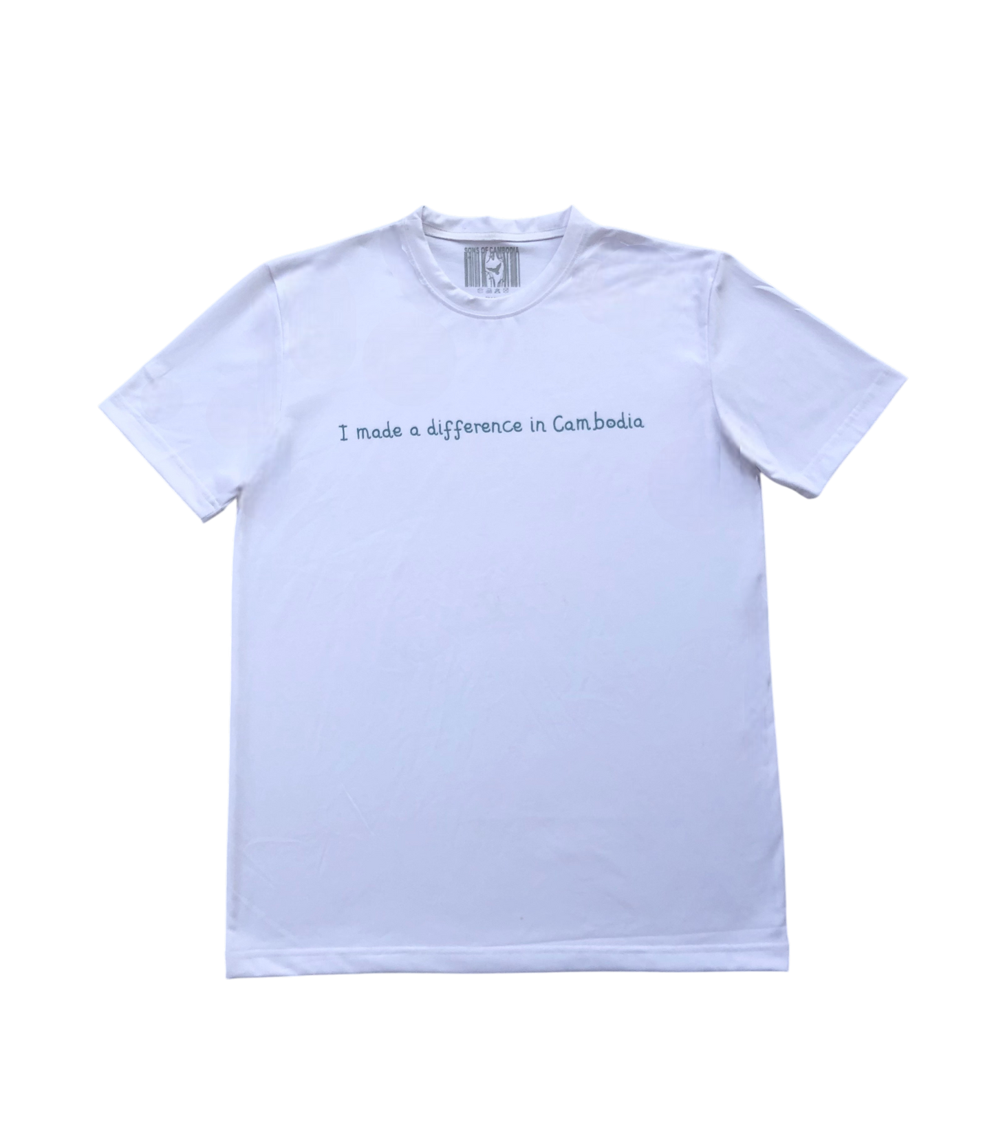 I made a difference men's t-shirt