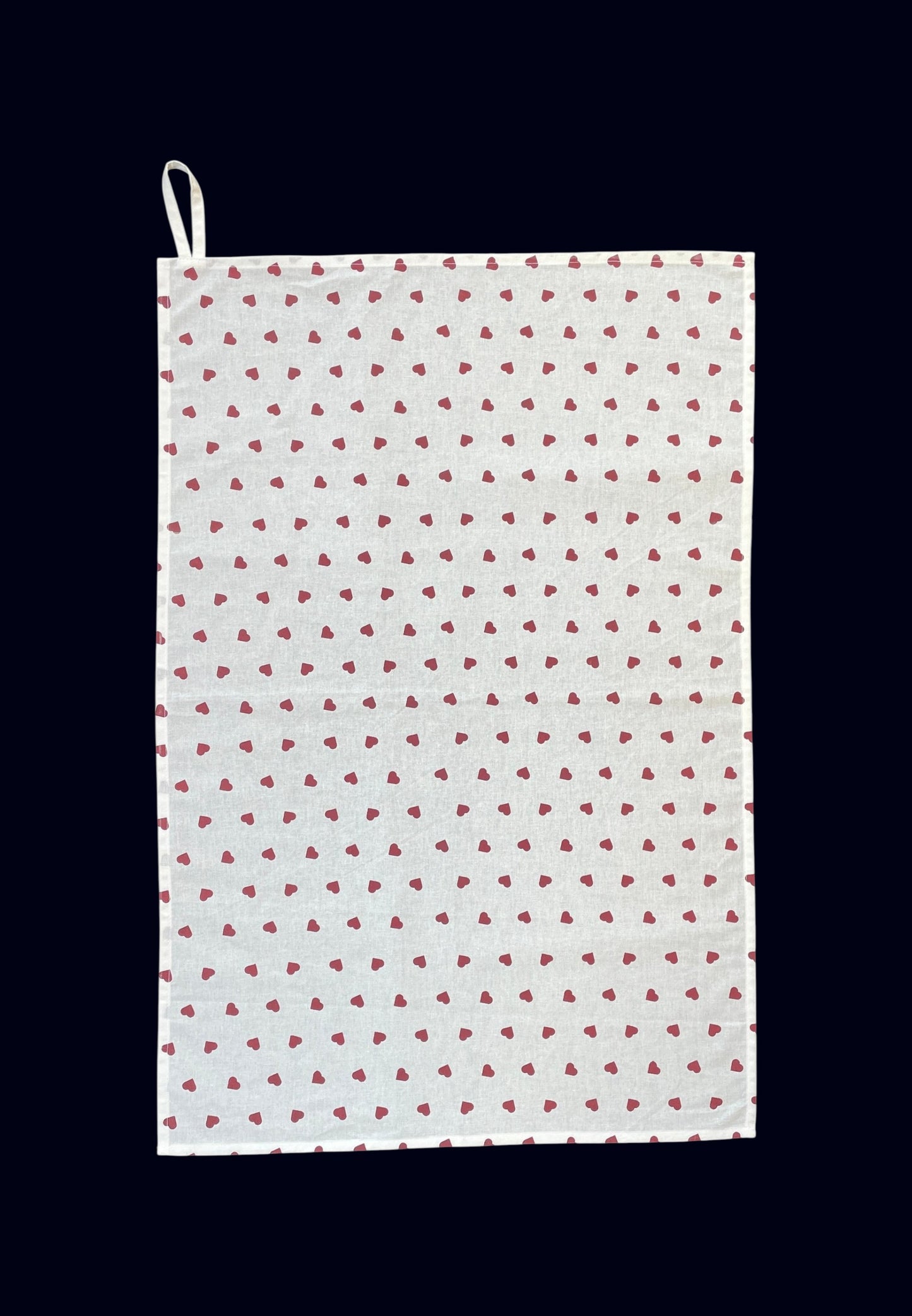 Heart tea towel