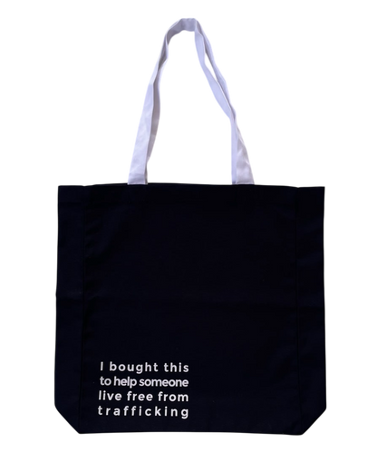 Trafficking Tote bag