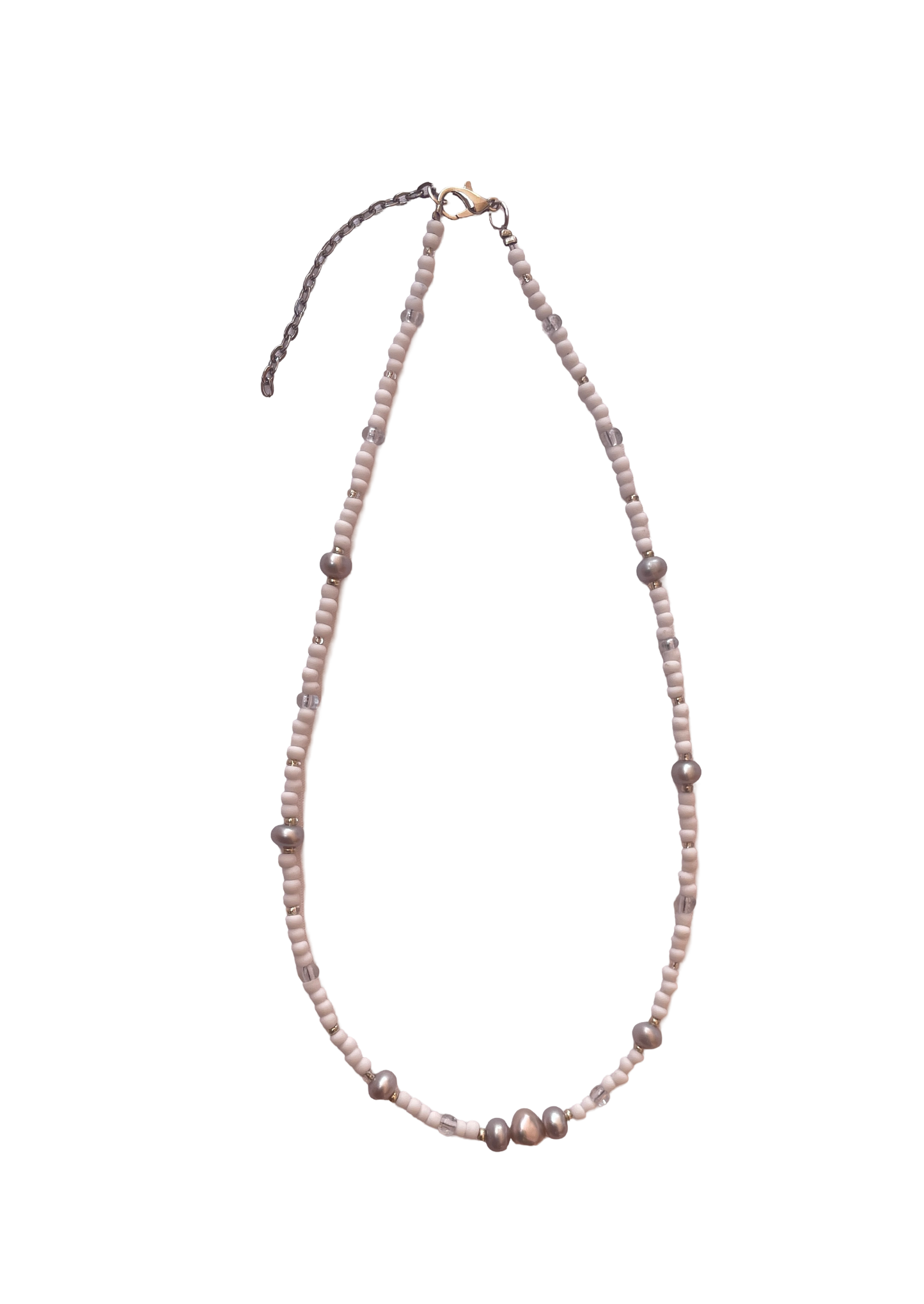 Grey Pearl  Necklace