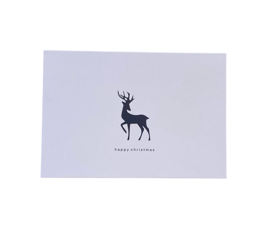 Deer Happy Christmas Card