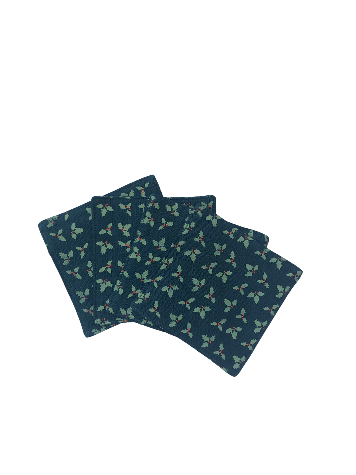 Holly Coasters (set of 4)