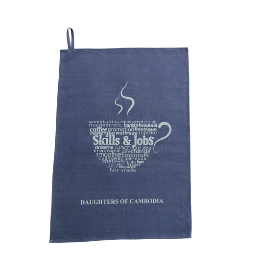 Skills and Job Tea Towel