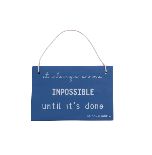 Impossible Plaque