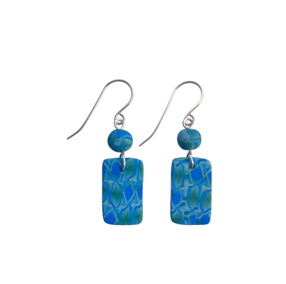 Kashmir Earrings  (Blue)