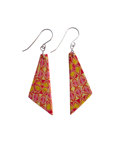Kashmir  Earrings (ORANGE)
