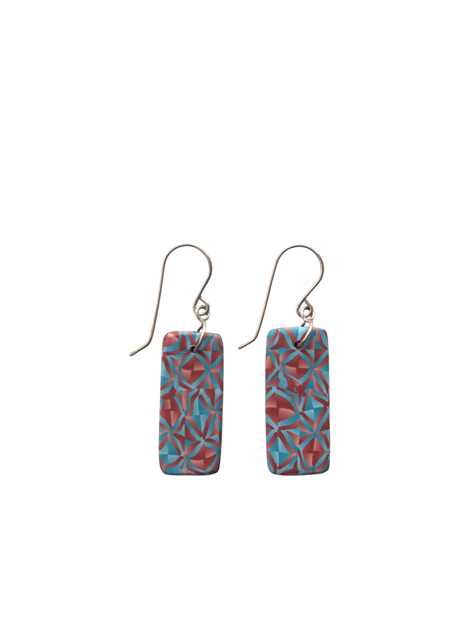 Kashmir Earrings - Terracotta