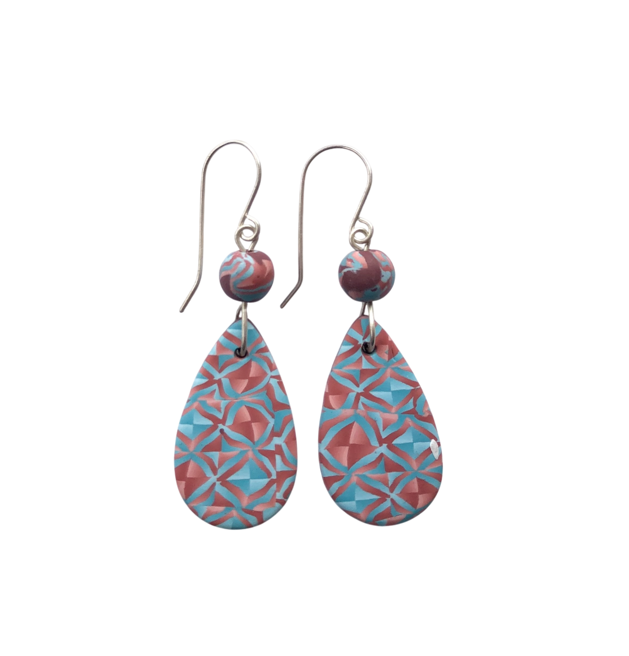 Kashmir Earrings - Terracotta