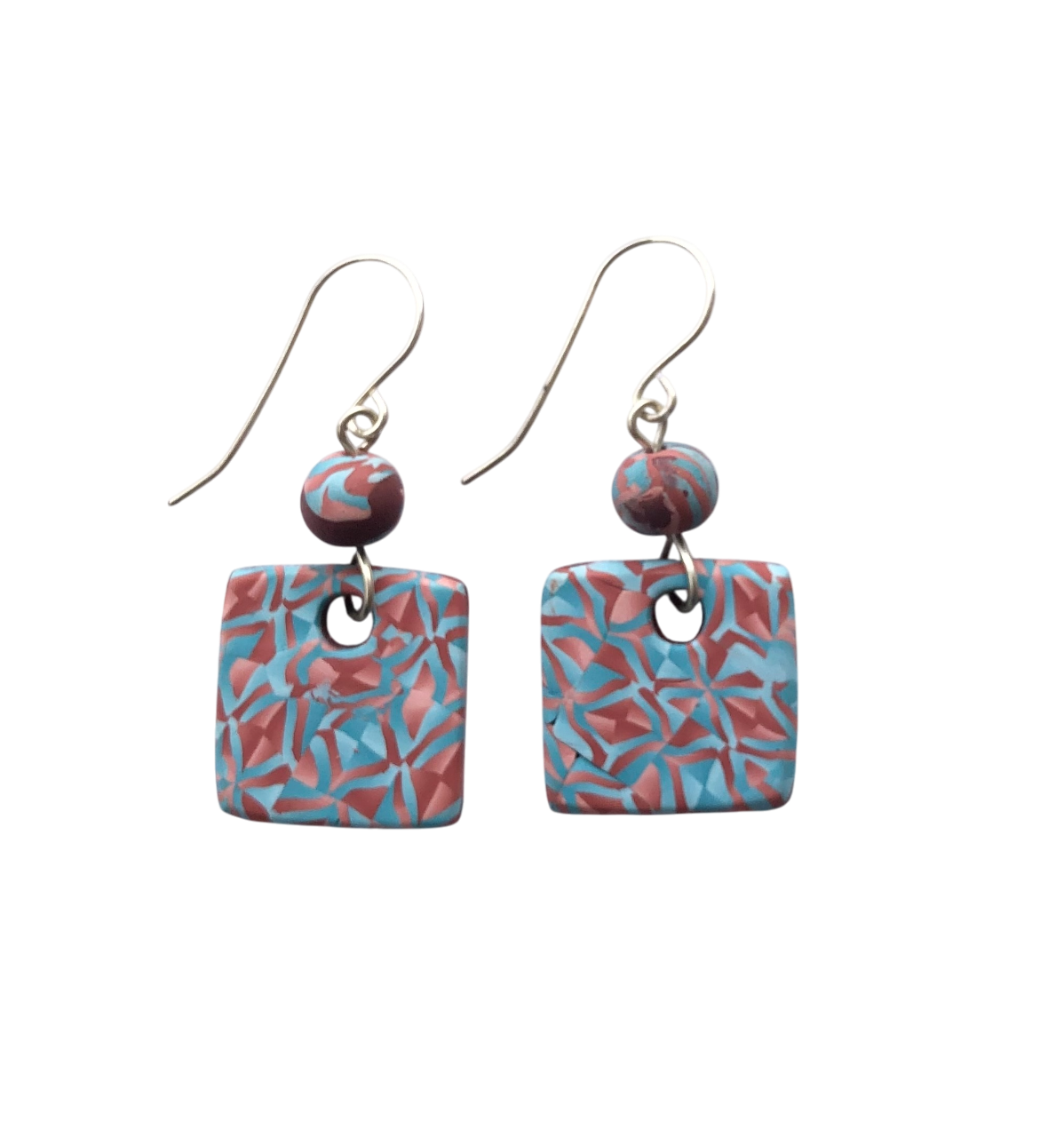 Kashmir Earrings - Terracotta