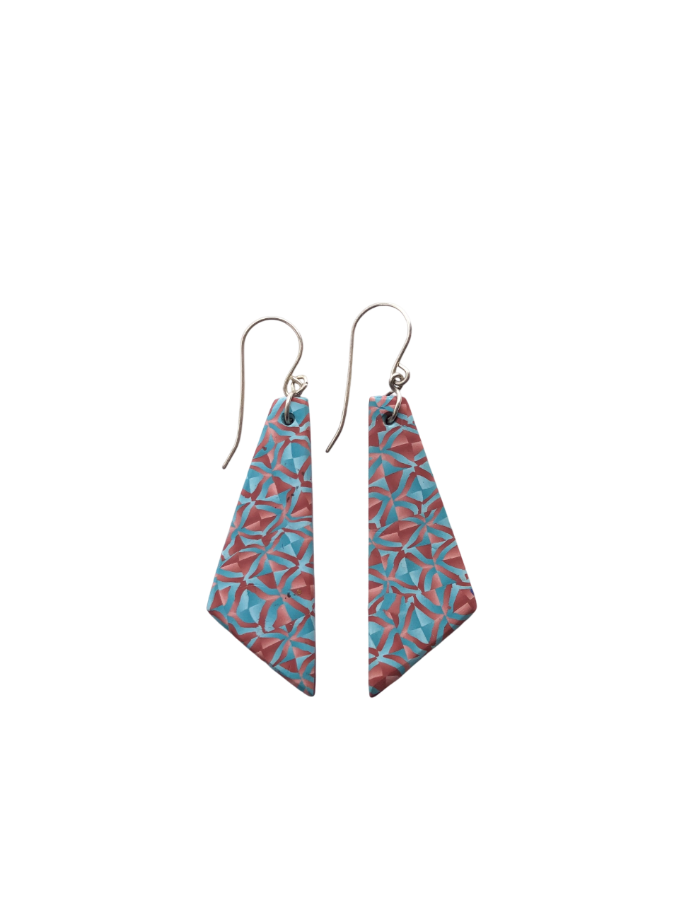 Kashmir Earrings - Terracotta