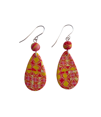 Kashmir  Earrings (ORANGE)