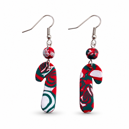 Lapland Candy Cane Earring