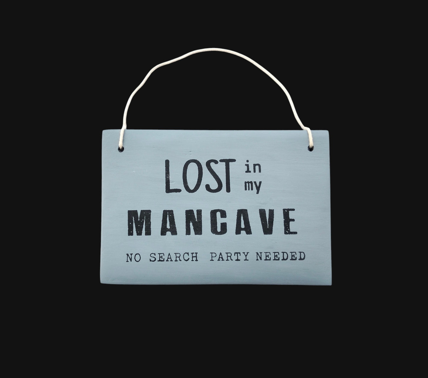 Mancave Plaque