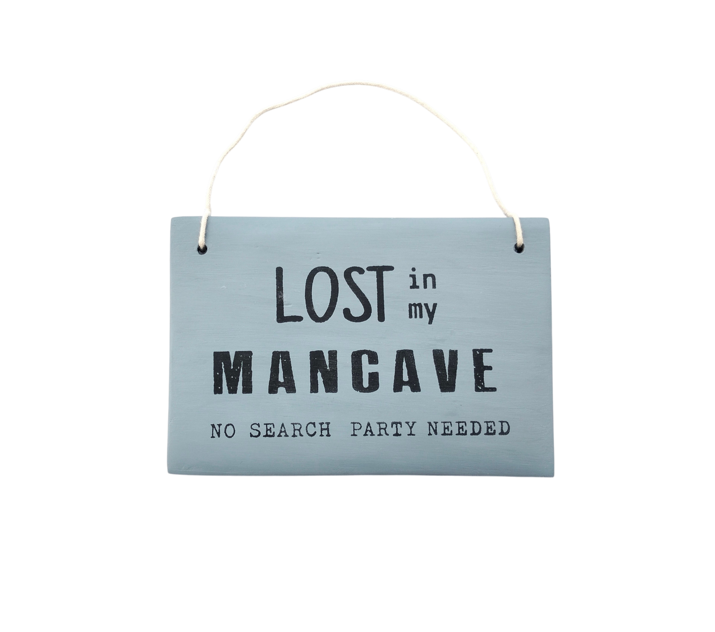 Mancave Plaque