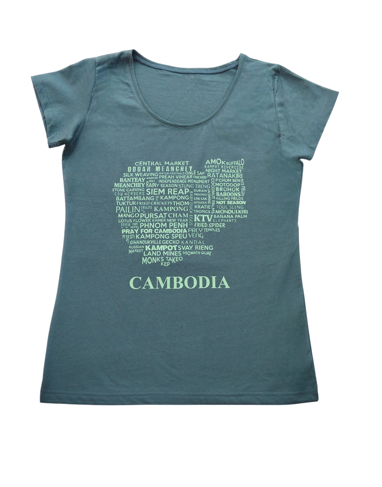 Map Women T-shirt