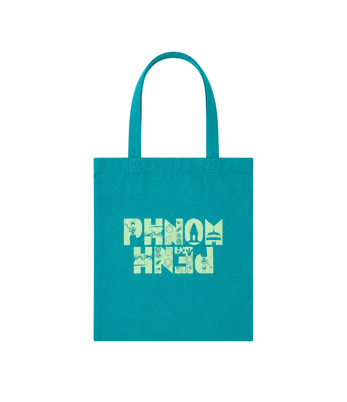 Phnom Penh Flat Tote Bag