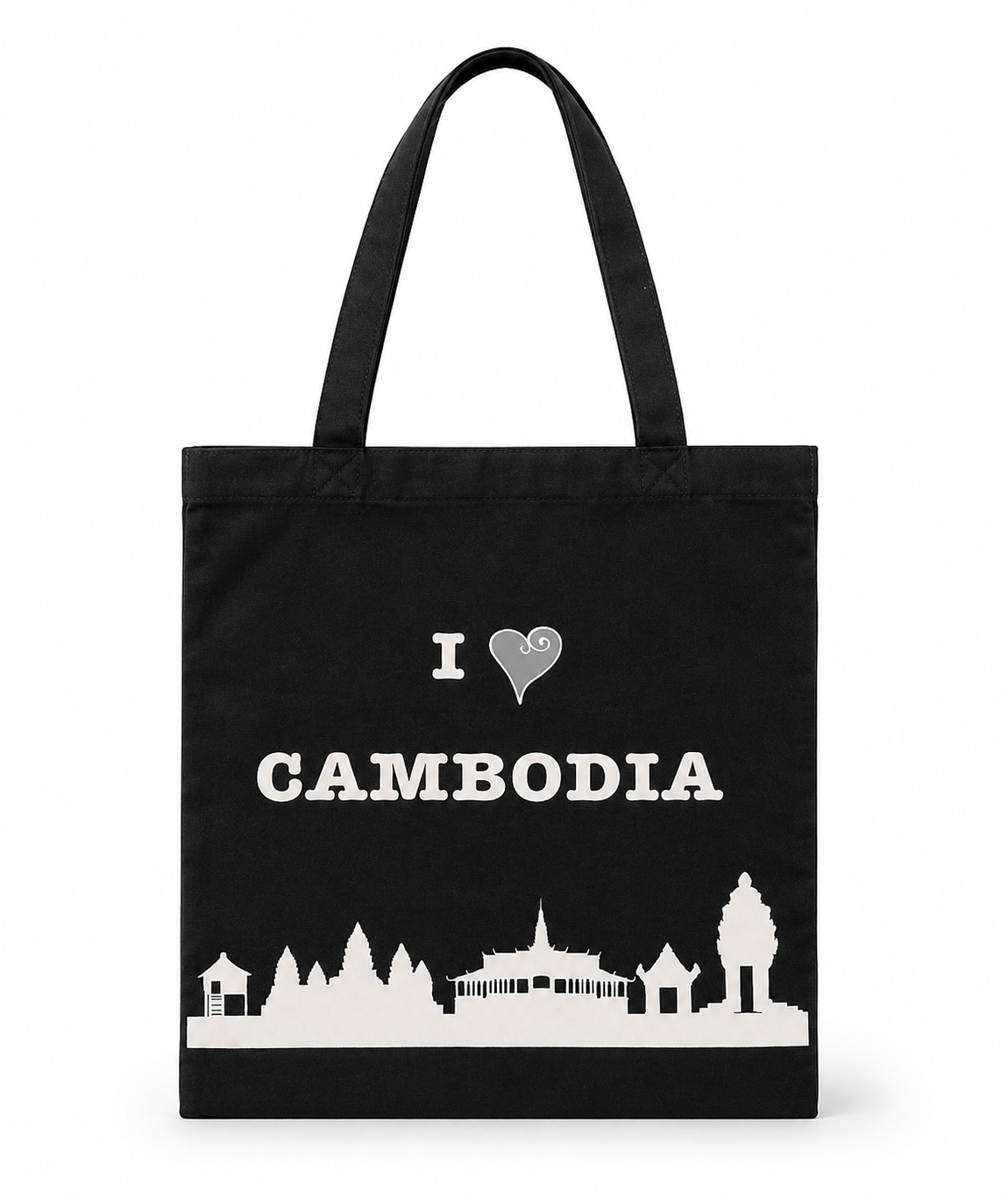 Skyline Flat Tote Bag