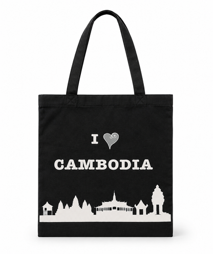 Skyline Flat Tote Bag