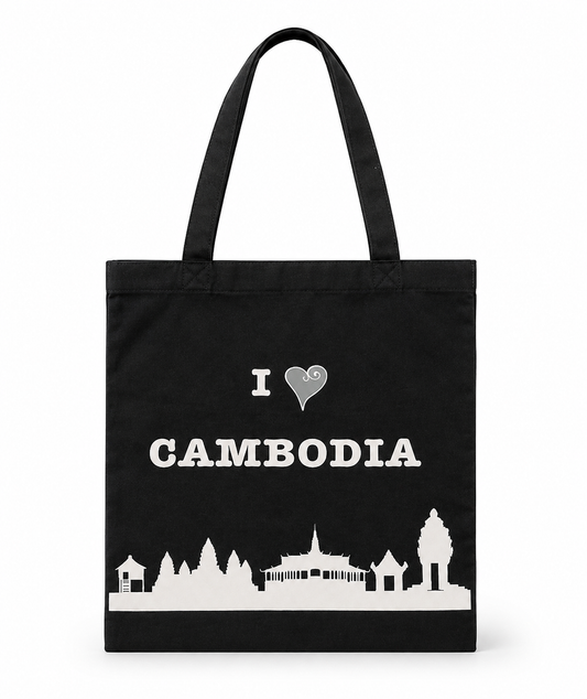 Skyline Flat Tote Bag