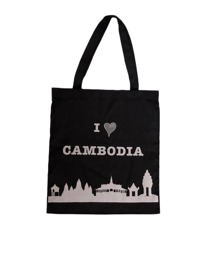 Skyline Flat Tote Bag
