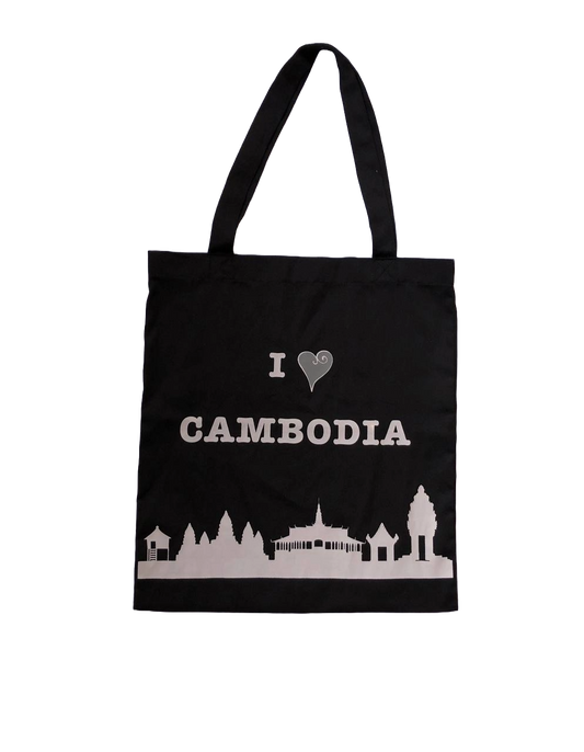 Skyline Flat Tote Bag